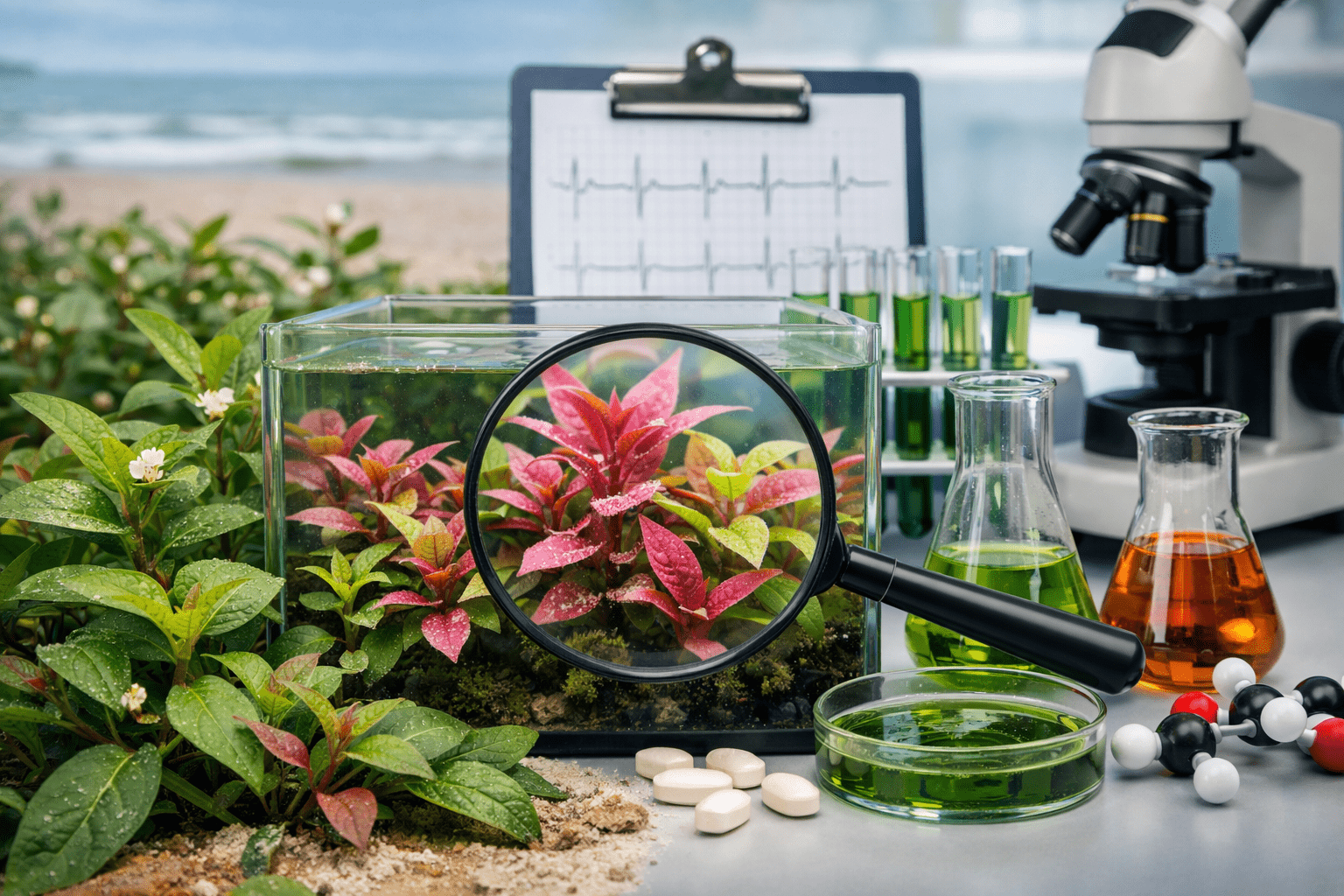 Alternanthera: van aquariumplant tot medicinale belofte