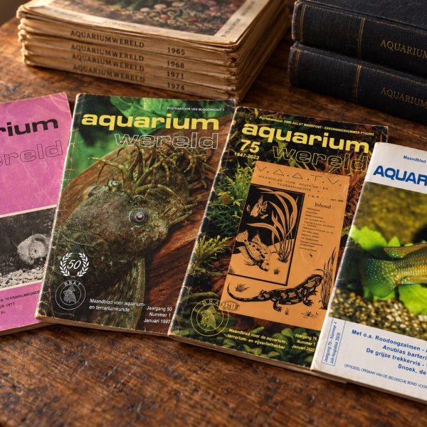Afscheid van Aquariumwereld, het maandblad dat in Antwerpen begon