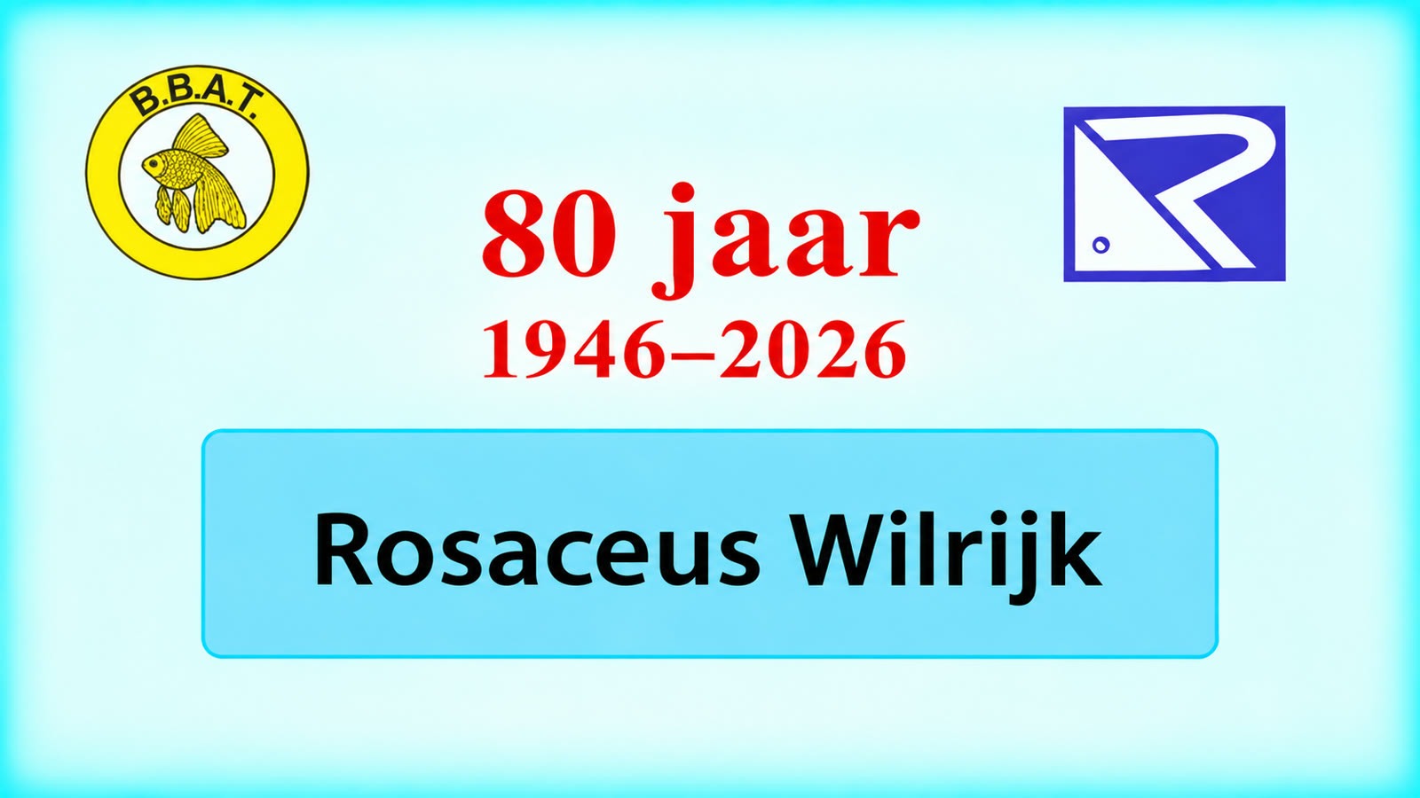 80 jaar Rosaceus Wilrijk (1946-2026)